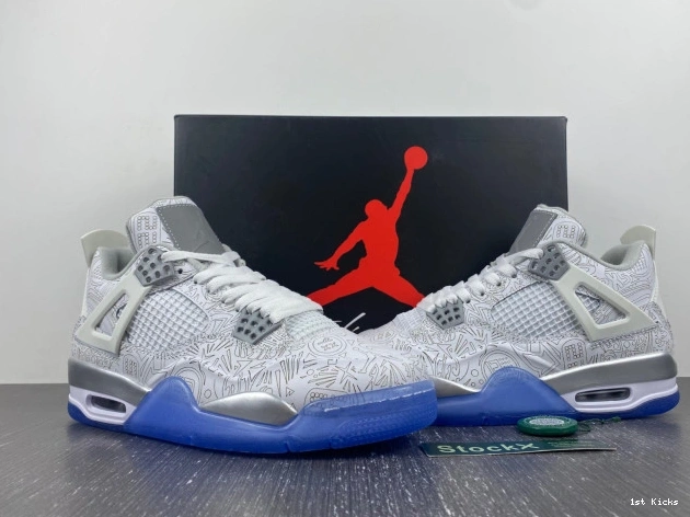 Retro Jordan 4 SmartChoice 30th Anniversary 1000 Laser 705333- 0109